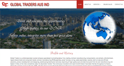 Desktop Screenshot of global-traders.com.au
